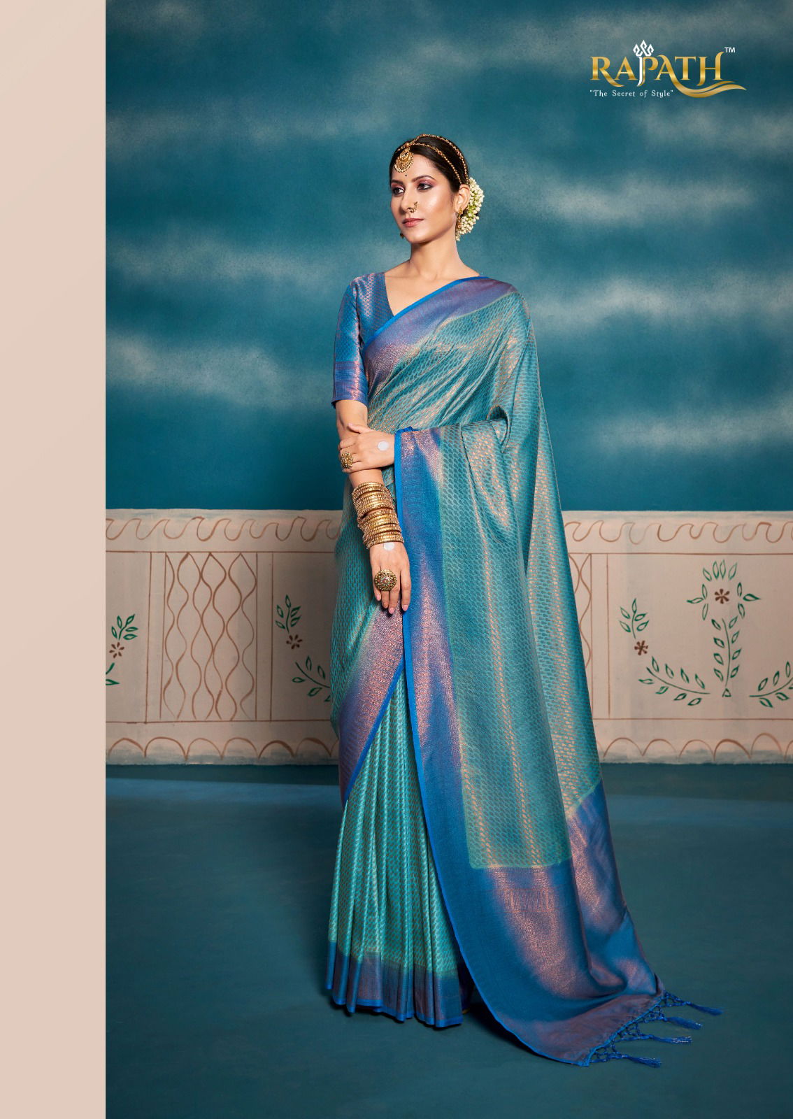 Kasturi By Rajpath Color Set Party Wear Sarees Catalog